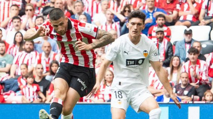 VIDEO | Athletic Bilbao - Valencia 0-1. Doar a doua victorie din istorie pentru ”lilieci” pe ”San Mames”