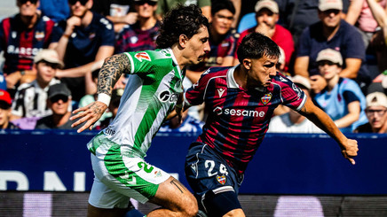 Levante s-a desprins în repriza secundă şi a bifat un succes clar cu Betis Sevilla