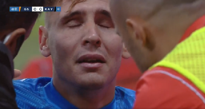 VIDEO | Meci al contrastelor pentru Silviu Lung: EROU în prima repriză contra Galatei, s-a "rupt" şi a început să plângă pe teren!