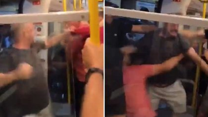 VIDEO | SCANDAL ÎNAINTEA SUPERCUPEI ANGLIEI. FANII LUI CITY ŞI AI LUI LIVERPOOL ŞI-AU ÎMPĂRŢIT PUMNI ÎN METROU
