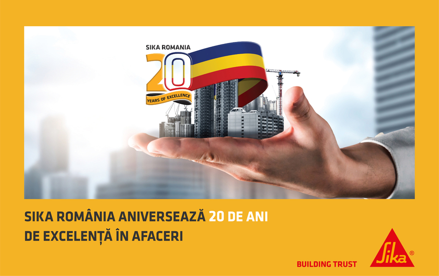 SIKA România - 20 de ani de excelenţă pe piaţa din România