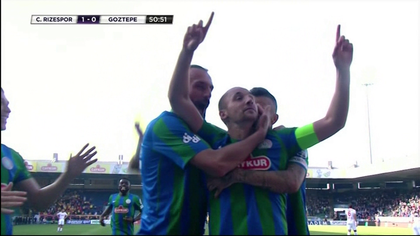 VIDEO | RIZESPOR A CÂŞTIGAT LA LIMITĂ DUELUL CU GOZTEPE. INTERVENŢII FABULOASE ALE FOSTULUI CFR-IST BETO