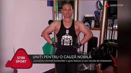 VIDEO | LEGENDELE FOTBALULUI ROMÂNESC, ALĂTURI DE UN FOST SPORTIV DIAGONOSTICAT CU O BOALĂ GRAVĂ