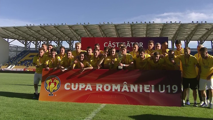 VIDEO | DUPĂ TITLUL DE LA SENIORI, CFR TRIUMFĂ ŞI LA JUNIORI. A CÂŞTIGAT CUPA ROMÂNIEI U-19