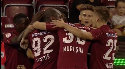 VIDEO | CFR ZDROBEŞTE SIBIUL ŞI REVINE PE PRIMUL LOC. CUM S-AU MARCAT GOLURILE