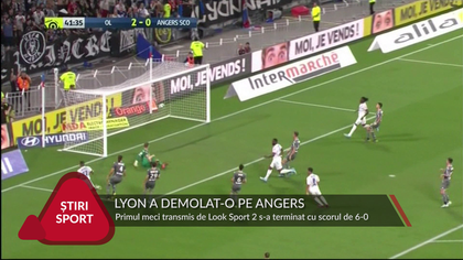 VIDEO | LYON A DEMOLAT-O PE ANGERS ÎN DESCHIDEREA ETAPEI A DOUA DIN LIGUE 1