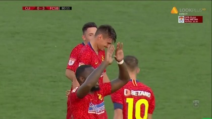 VIDEO | O SIMPLĂ FORMALITATE. FCSB CÂŞTIGĂ LA CLINCENI ŞI VINE LA UN PUNCT DE PLAY-OFF