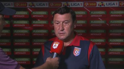 VIOREL MOLDOVAN A GĂSIT MOTIVUL PENTRU CARE JUCĂTORII SĂI AU PIERDUT CU FCSB. „AM FOST LIMITAŢI, I-AM RESPECTAT PREA MULT”