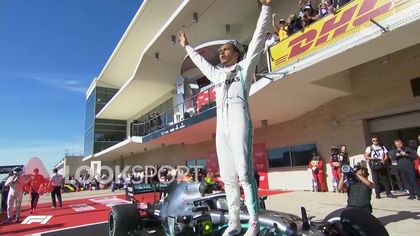 VIDEO | HAMILTON SE ÎNCORONEAZĂ LA MARELE PREMIU DE FORMULA 1 AL STATELOR UNITE. BOTTAS A CÂŞTIGAT CURSA, DAR BRITANICUL A CUCERIT AL ŞASELEA TITLU MONDIAL