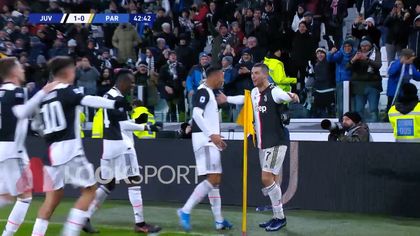 VIDEO | RONALDO REUŞEŞTE „DUBLA” ÎN MECIUL CU PARMA ŞI ADUCE 3 PUNCTE MARI PENTRU JUVENTUS