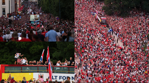 VIDEO Fabulos! 100.000 de oameni au ”vâslit” la Oslo, la revenirea Norvegiei de la Cupa Mondială