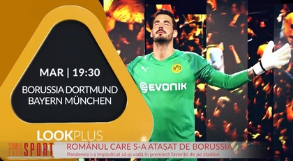 VIDEO | Bundesliga, văzută prin ochii unui român stabilit în Germania! Derby-ul Borussia Dortmund – Bayern Munchen e pe LOOK PLUS, marţi, de la 19:30