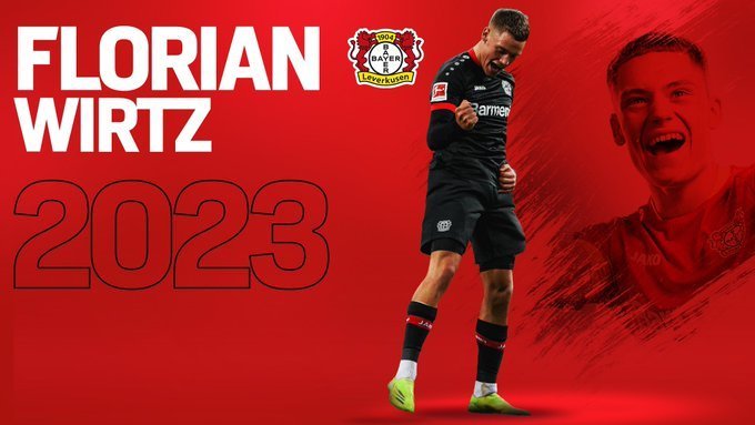 Granzii trebuie să scoată bani grei ca să îl transfere. Florian Wirtz şi-a prelungit contractul cu Bayer Leverkusen până în 2023