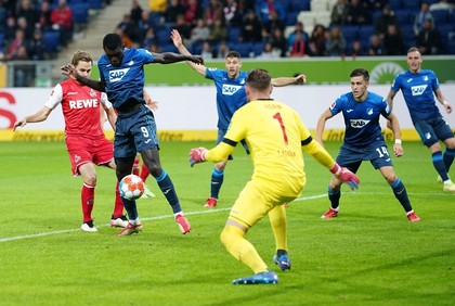 VIDEO ǀ Hoffenheim a făcut instrucţie cu FC Koln, dar rămâne sub adversara pe care a umilit-o în clasament