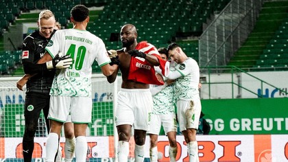 Greuther Furth a obţinut prima victorie în Bundesliga, în acest sezon, scor 1-0, cu Union Berlin. Nou-promovata avea doar un punct înaintea acestui meci
