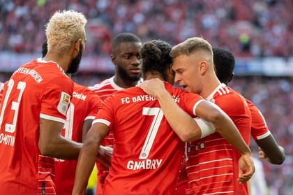 Victorii pentru Bayern, Dortmund, Frankfurt şi RB Leipzig în etapa a 13-a din Bundesliga