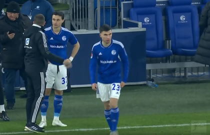 VIDEO ǀ Andreas Ivan a debutat în Bundesliga! Fotbalistul din Piteşti a intrat la pauză în Schalke 04 - Red Bull Leipzig