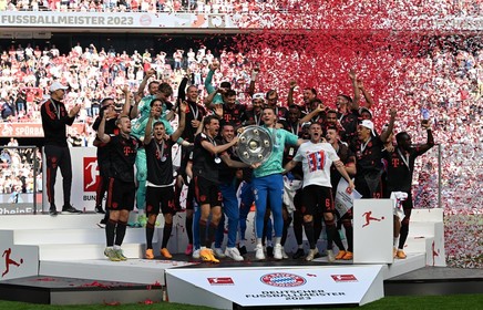 VIDEO | Bayern Munchen este campioană în Bundesliga pentru a 11-a oară consecutiv! Bavarezii s-au impus cu 2-1 la Koln, în timp ce Dortmund a făcut 2-2 cu Mainz