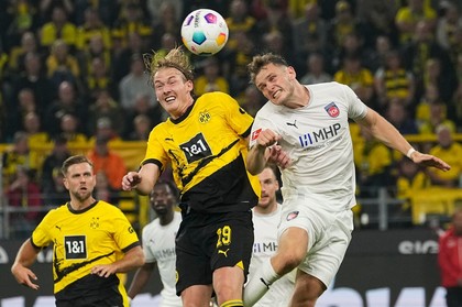 Surpriză mare în Bundesliga! Borussia Dortmund a condus cu 2-0, dar nu a putut câştiga cu nou-promovata Heidenheim