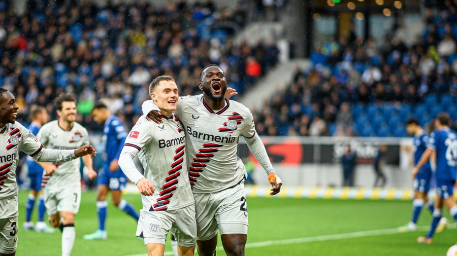 Bayer Leverkusen o bate pe Hoffenheim şi îşi securizează primul loc în Bundesliga