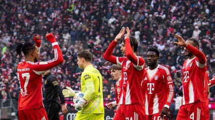 Bayern Munchen a înregistrat primul eşec în Bundesliga abia în etapa cu numărul 19