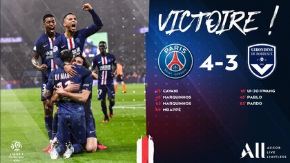 Cavani a scris istorie în PSG - Bordeaux 4-3! Primul jucător din istoria parizienilor care atinge această bornă