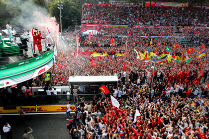 Spectatori inediţi la Monza, în cadrul etapei de Formula 1