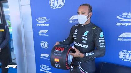 VIDEO | Lewis Hamilton a reuşit al 100-lea pole position din carieră, în Marele Premiu al Spaniei! Cursa e duminică, de la ora 16:00, pe Look Sport 3