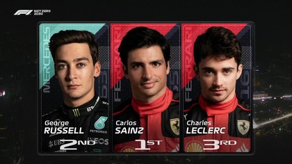 Marele Premiu din Singapore: Sainz va pleca din pole-position, Verstappen a terminat pe locul 11