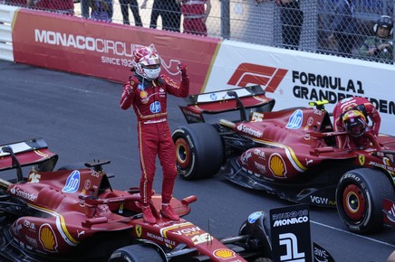 Charles Leclerc e prinţ de Monaco! Pilotul Ferrari a câştigat în sfârşit acasă