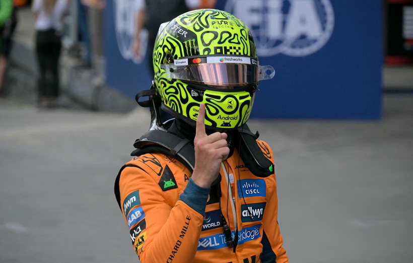 Zi perfectă pentru Lando Norris în Brazilia. Pilotul McLaren a fost primul şi în calificări