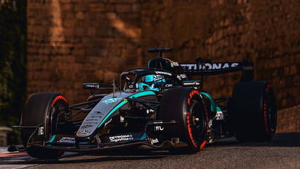 George Russell e în pole position la Marele Premiu al Azerbaidjanului, Kimi Antonelli doar pe locul 16 după o greşeală în Q1