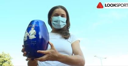 VIDEO | Cadoul special primit de Monica Niculescu din partea Look Sport LIVE: "Voi avea gânduri frumoase"