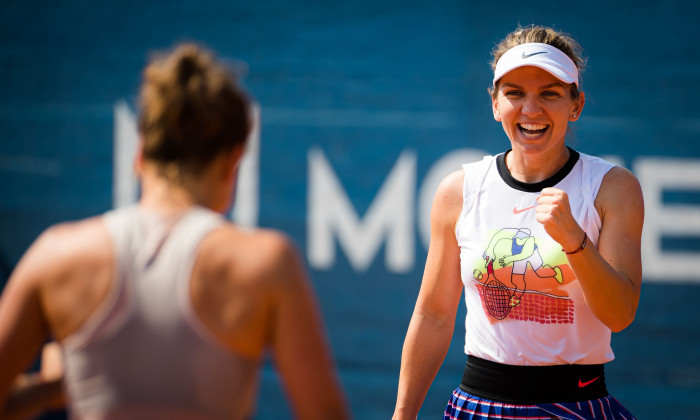 Simona Halep va juca în proba de dublu la Roma, alături de Monica Niculescu