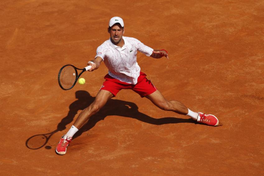 A trecut peste şocul de la US Open. Novak Djokovici, a zecea oară în finală la Roma