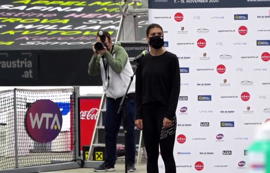 VIDEO | Sorana Cîrstea, protagonistă la tragerea la sorţi inedită a turneului de la Linz