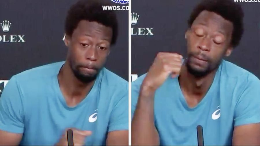 Gael Monfils, în lacrimi, după eliminarea prematură de la Australian Open. ”Aş vrea să mă trezesc din acest coşmar, dar nu pot”