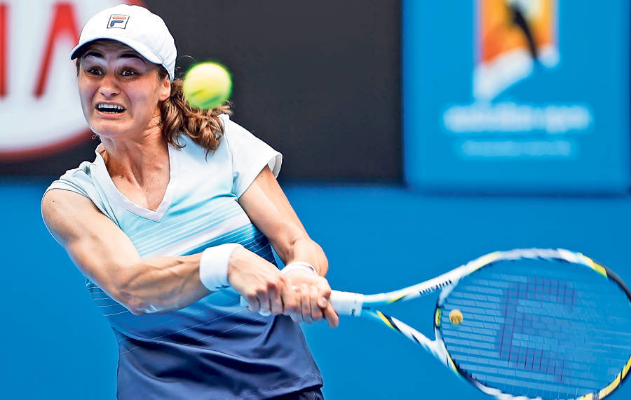 Monica Niculescu a abandondat în primul tur al calificărilor la Miami Open, când conducea cu 1-0 la seturi