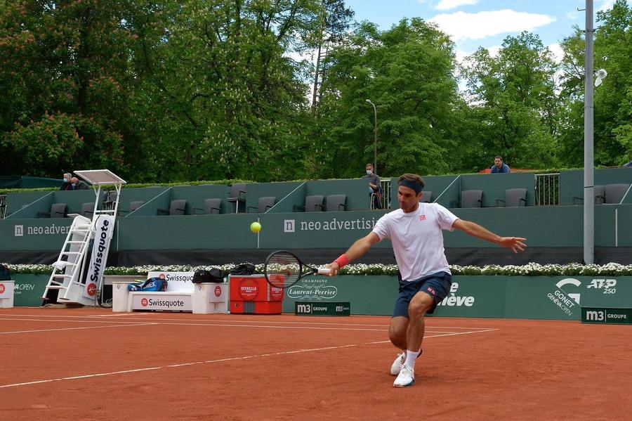 Roger Federer şi-a aflat primul adversar din turneul de la Geneva, transmis în direct pe Look Sport+