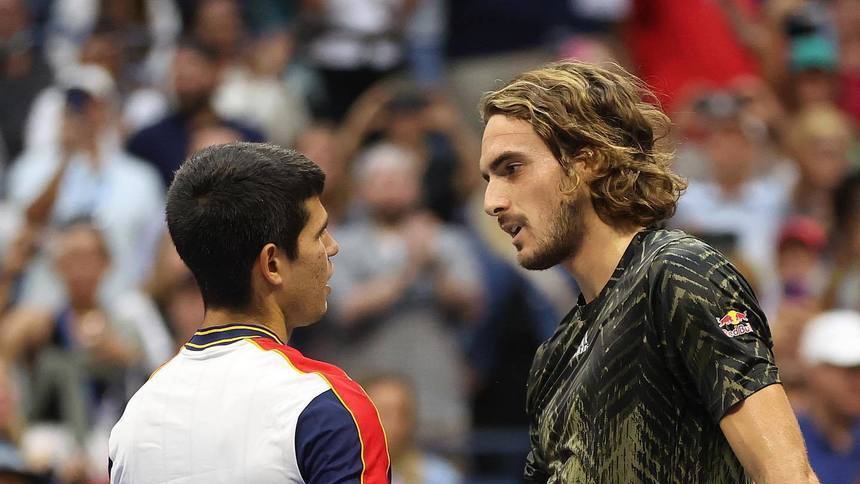 Spaniolul Carlos Alcaraz l-a învins pe Stefanos Tsitsipas, în turul trei la US Open. Grecul, nervos: "Toată lumea este împotriva mea"
