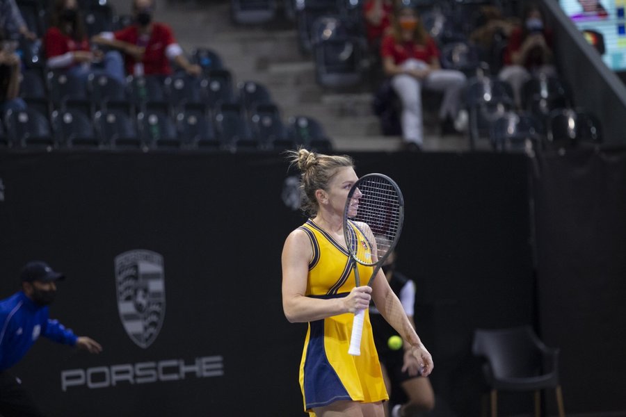 VIDEO | Joc impecabil! Halep pierde doar un game cu Kostyuk şi merge în finala Transylvania Open