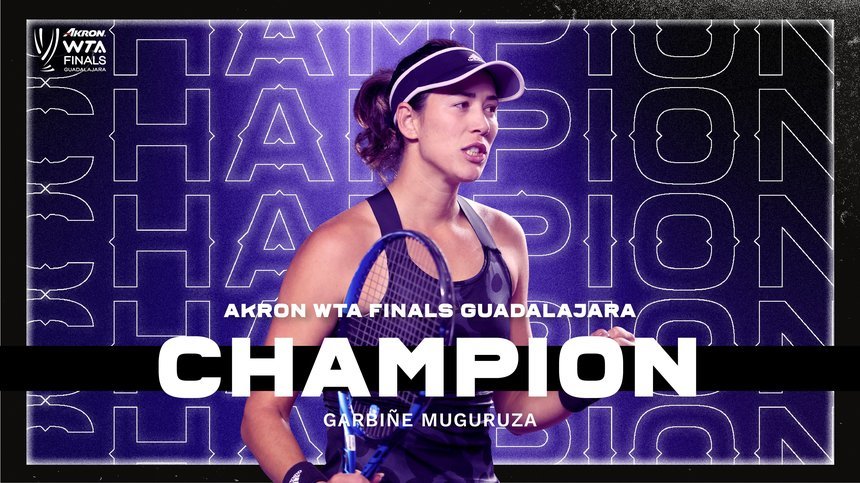 Garbine Muguruza a câştigat Turneul Campioanelor. Este prima spaniolă care reuşeşte această performanţă