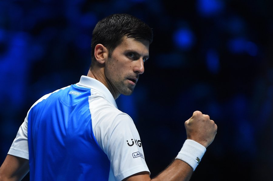 Novak Djokovic a câştigat şi al treilea meci din Grupa Verde a Turneului Campionilor