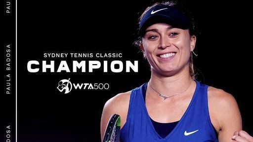 Paula Badosa a câştigat al treilea titlu WTA din carieră la Sydney