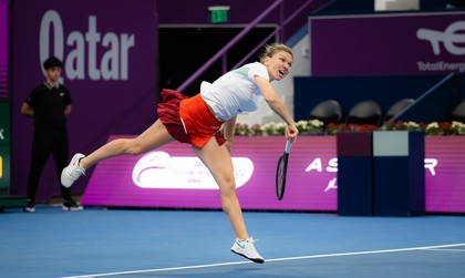 VIDEO ǀ Simona Halep rămâne o jucătoare de clasă mondială! Românca a câştigat ancheta WTA pentru lovitura lunii februarie
