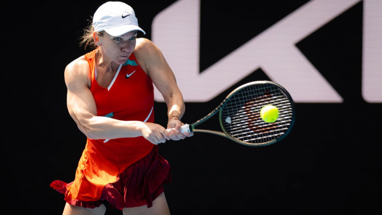 Simona Halep, eliminată în primul tur al turneului demonstrativ de la Indian Wells
