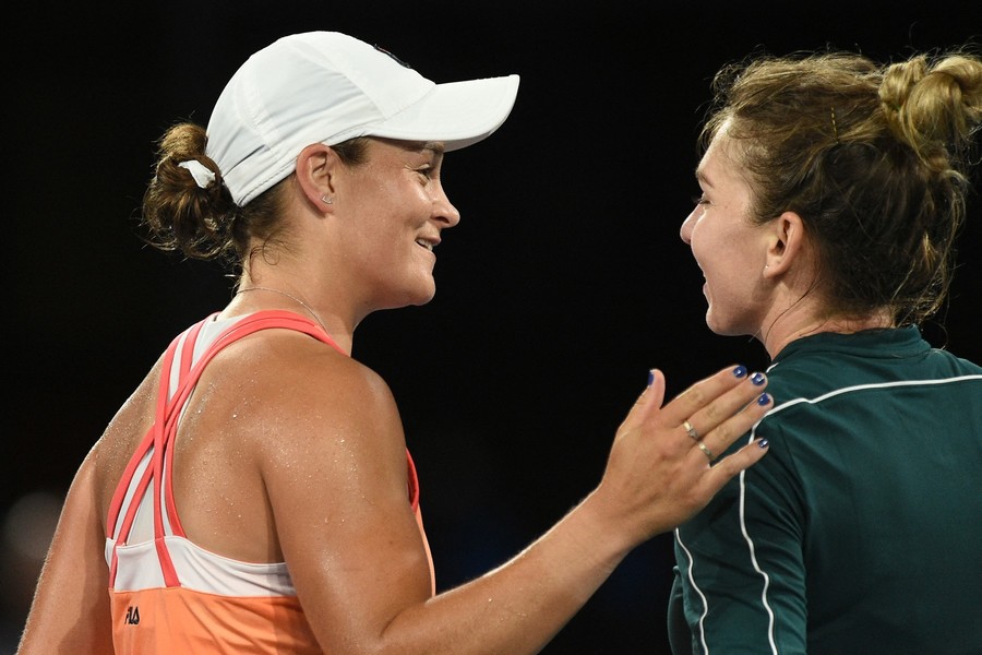 Simona Halep, mesaj pentru Barty după ce liderul WTA şi-a anunţat retragerea din tenis: „Ştii că lăcrimez, nu?”