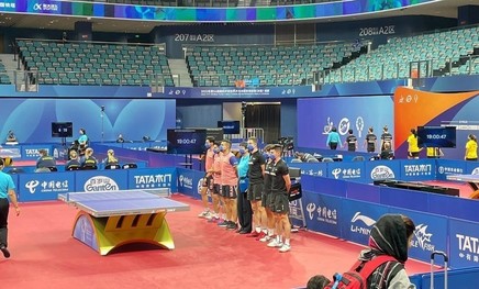 România - Iran 3-2, în al treilea meci din grupa Campionatului Mondial de tenis de masă de la Chengdu