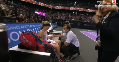 VIDEO | Eugenie Bouchard a rezistat doar un set la Transilvania Open, în faţa favoritei 2, care de asemenea a avut probleme medicale