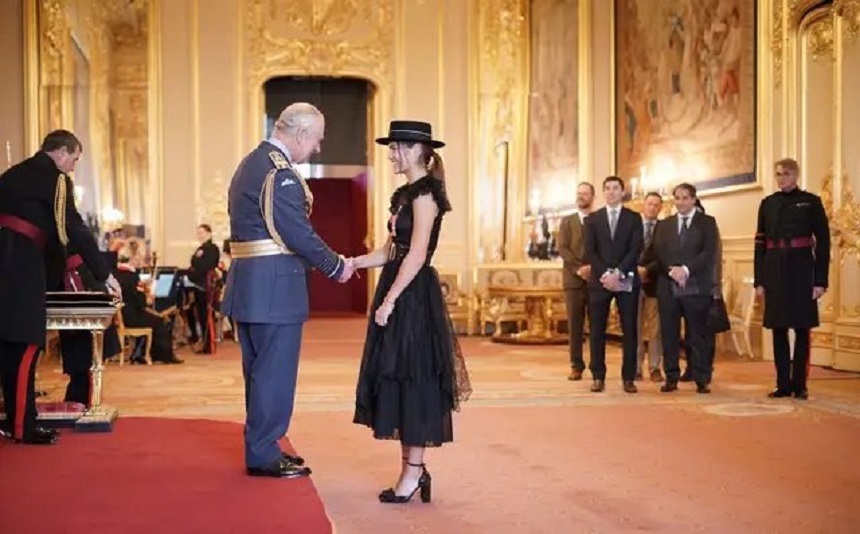 Emma Răducanu a primit titlul de Membru al Ordinului Imperiului Britanic, în cadrul unei ceremonii la castelul Windsor